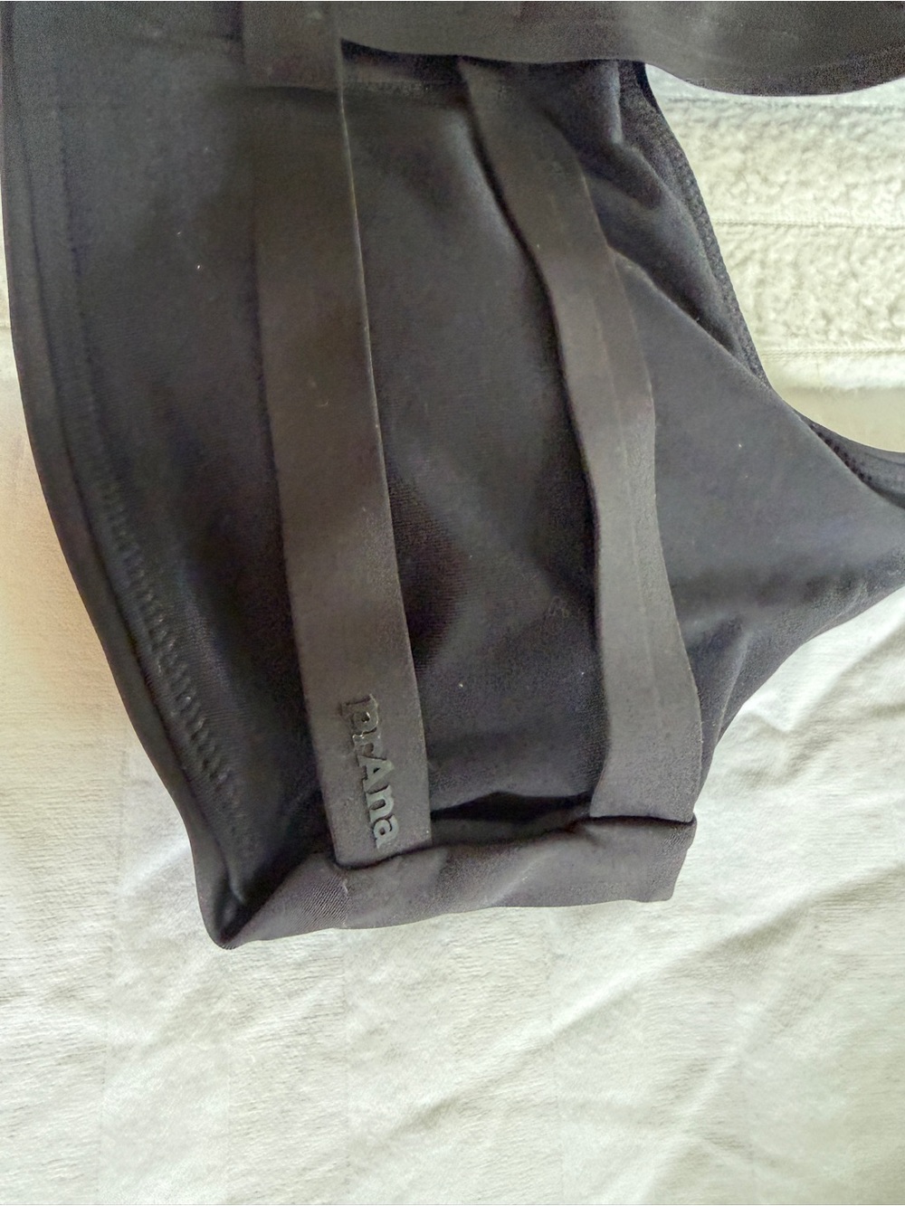 prAna black strappy activewear top. New no tags.never worn.